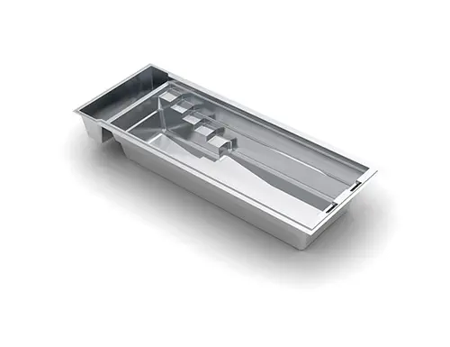 Linear-With-Cover-30 The Linear™ with Cover Fiberglass Pool 3D image